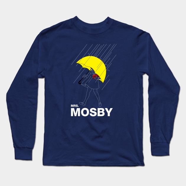 Mrs. Mosby Long Sleeve T-Shirt by huckblade